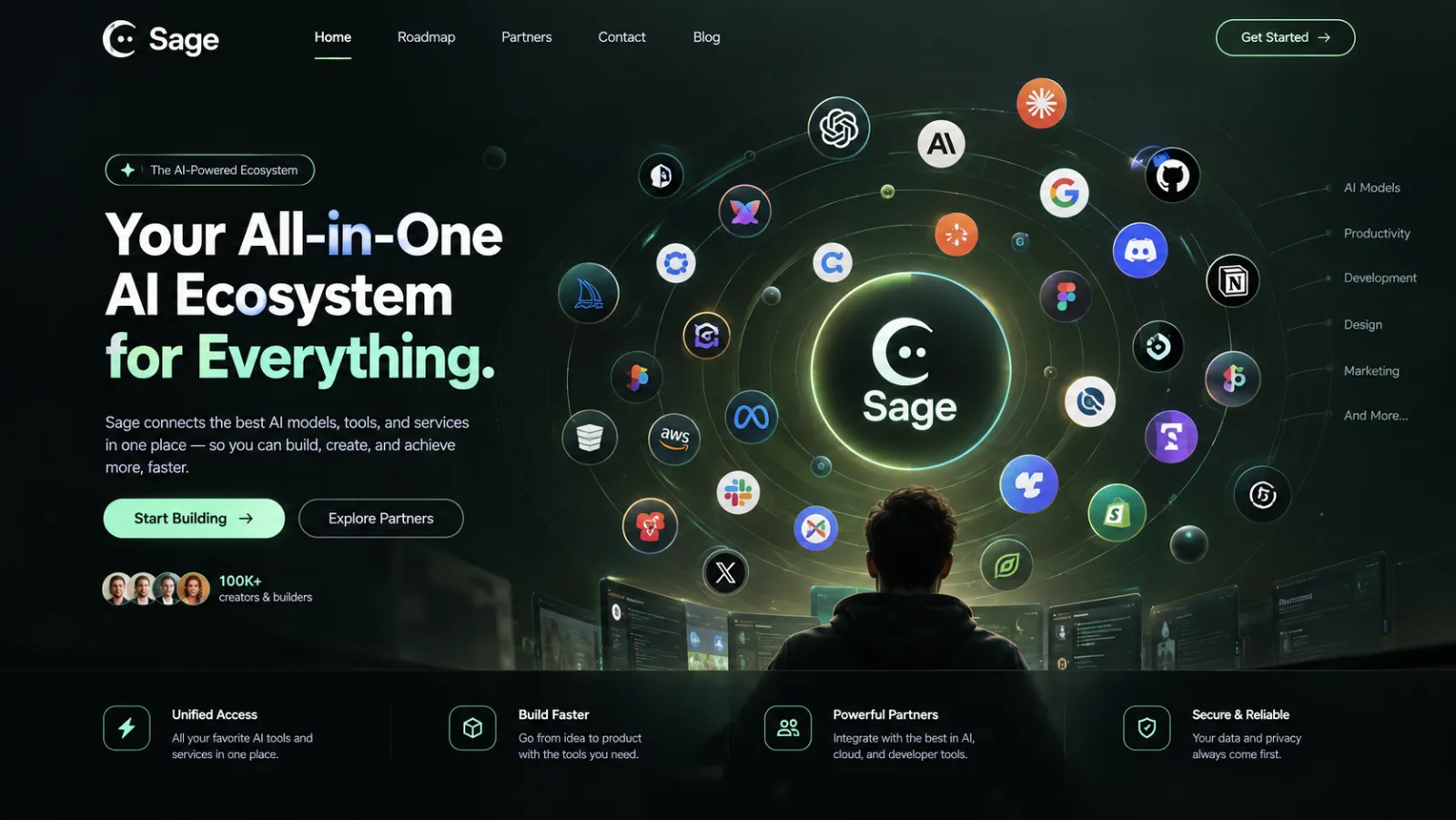 Sage Studios AI screenshot